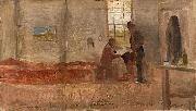 Charles conder Impressionists' Camp Spain oil painting artist